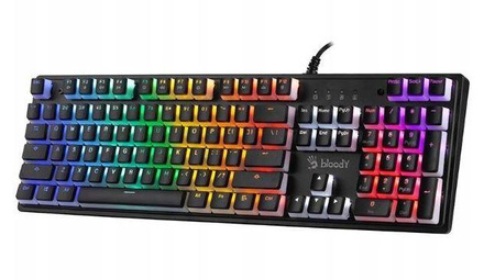 A4TECH BLOODY S510R Pudding Blue Switch wired mechanical keyboard