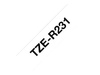 BROTHER TZER231 Taśma Brother 12mm Black/White ribbon tape