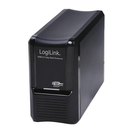 Obudowa USB3.0 2xHDD 3.5" RAID, SATA 3 LogiLink