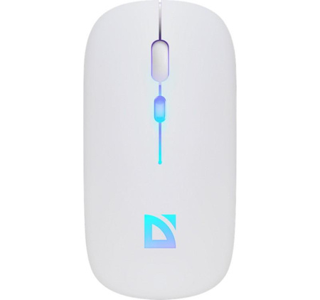Mysz bezprzewodowa silent click TOUCH MM-997 akumulator 800/1200/1600 DPI biała