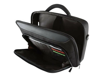 TARGUS CN418EU Targus Torba do Notebooka 17-18 Classic+ Clamshell, czarno-czerwona