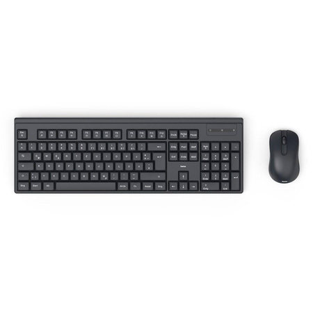 Zestaw klawiatura i mysz WKM-100 Czarny 