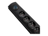 QOLTEC Surge protector Quick Switch 5 sockets 1.8m black