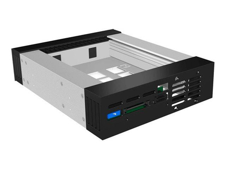 ICY BOX IB-129SSK-B kieszeń wewnętrzna na Dyski 3.5/2.5inch SATA/SAS HDD Czarna