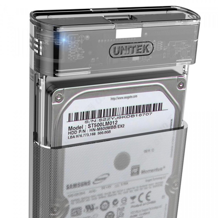 Obudowa USB 3.1 HDD/SSD SATA 6G UASP S1103A 
