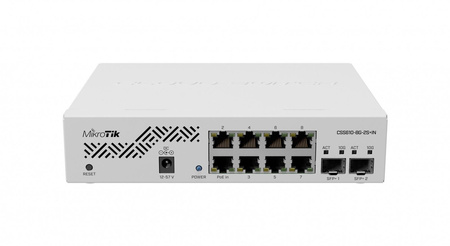 Przełącznik 8x1GbE 2xSFP+ CSS610-8G-2S+IN 