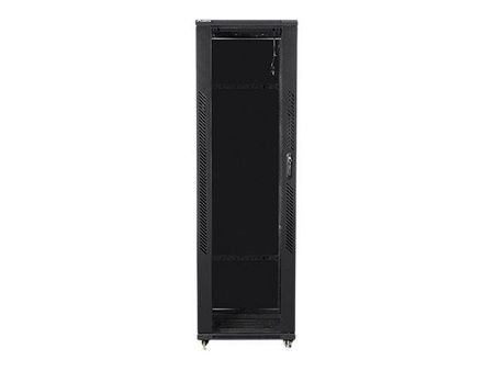 LANBERG FF01-6642-12B Lanberg free-standing rack 19 demounted flat pack 42U/600x600mm black