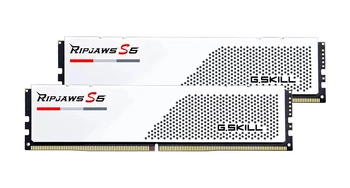 G.SKILL RIPJAWS S5 DDR5 2X48GB 5200MHZ CL40 XMP3 WHITE F5-5200J4040A48GX2-RS5W