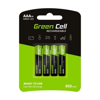 GREENCELL GR04 Green Cell 4x Akumulator AAA HR03 800mAh