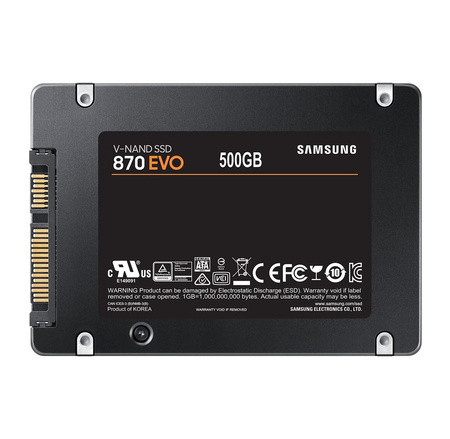 Dysk SSD Samsung 870 EVO 500 GB 2.5" SATA III