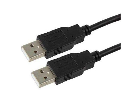 Kabel USB AM-AM 1.8m black 