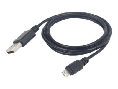 GEMBIRD CC-USB2-AMLM-2M Gembird kabe USB do 8-pin ładowanie transmisja (Ipad,Iphone5/6/7/8/X)2m czarny