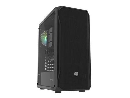 NATEC Fury Shobo SH4 RGB Midi Tower z oknem czarna