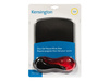 KENSINGTON 62402 Podkładka pod mysz Crystal Mouse Pad Wave - żelowa, czerwono-czarna