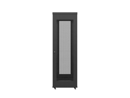 LANBERG free standing rack 19inch cabinet 37U 600x800 mesh door LCD flat pack black