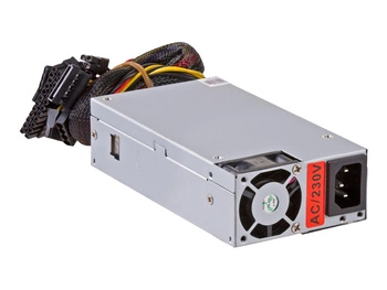 AKYGA Zasilacz Flex ATX 200W AK-I1-200 1U mini ITX 20+4 P4 2x SATA 2x Molex PPFC FAN 40mm