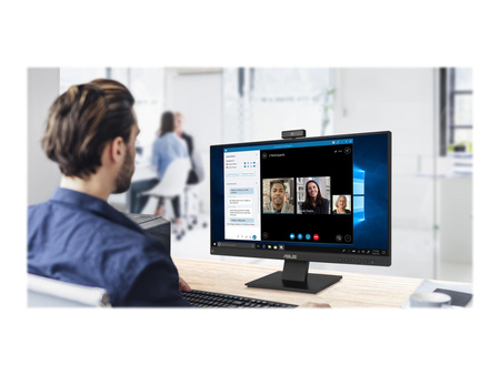 ASUS Display BE24EQK Business 23.8inch Full HD IPS Frameless Full HD Webcam Mic Array Flicker free Low Blue Light HDMI