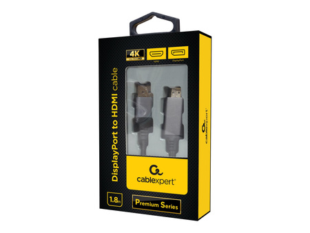 GEMBIRD DisplayPort to HDMI cable Premium Series 1.8m