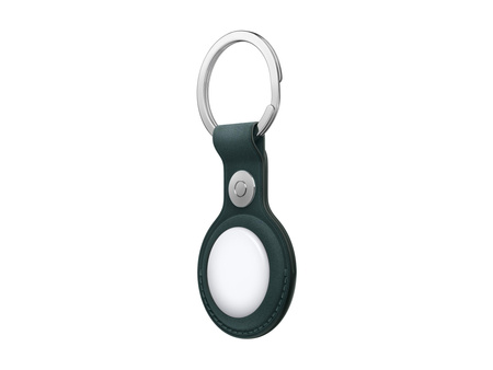 APPLE AirTag FineWoven Key Ring - Dark Green