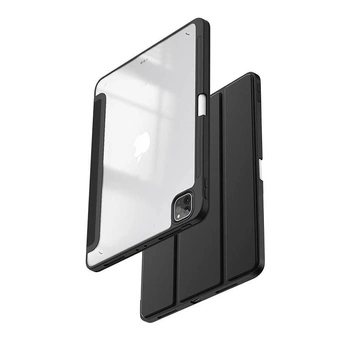 Etui PrimeFolio do iPad Air 11 M3 (2025) iPad Air 11 M2 (2024) iPad Air 10.9 (5-4 gen.) iPad Pro 11 (2022-2021) czarne/przezroczyste