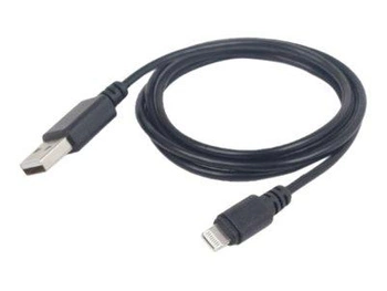 GEMBIRD CC-USB2-AMLM-2M Gembird kabe USB do 8-pin ładowanie transmisja (Ipad,Iphone5/6/7/8/X)2m czarny