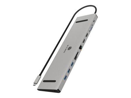 ICY BOX IB-DK2106a-CPD Stacja Dokująca USB Type-C 3xUSB 3.0 2xHDMI VGA