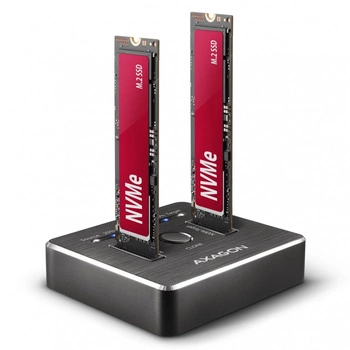 ADSA-M2C Stacja dokująca, USB-C 3.2 Gen 2 - 2x M.2 NVMe SSD CLONE MASTER