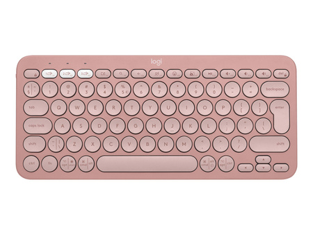 LOGITECH Pebble Keys 2 K380s - TONAL ROSE - (US) INTL - BT - N/A - INTNL-973 - UNIVERSAL