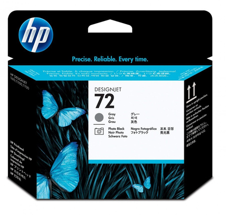 HP 72 GREY AND PHOTO BLACK/PRINTHEAD