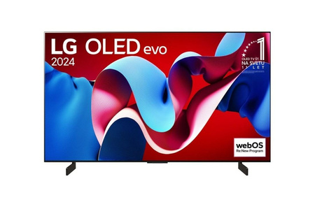 Telewizor LG OLED42C41LA OLED 42'' 4K Ultra HD 120Hz WebOS Dolby Atmos Czarny