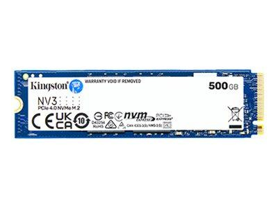 KINGSTON 500G NV3 M.2 2280 PCIe 4.0 NVMe SSD