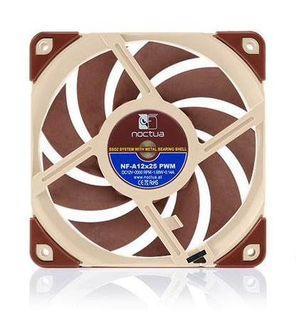 Wentylator NOCTUA NF-A12x25 PWM Sterrox
