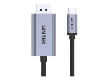 UNITEK V1409A Adapter USB-C - DP 1.2 4K 60HZ 1.8m