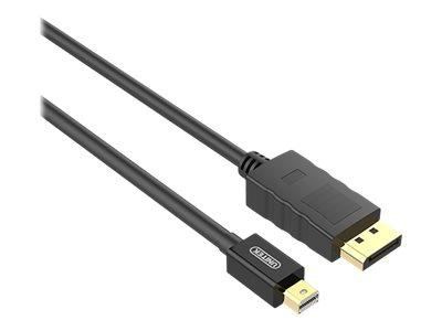 UNITEK Y-C611BK Kabel miniDisplayPort - DisplayPort M/M 2m Y-C611BK
