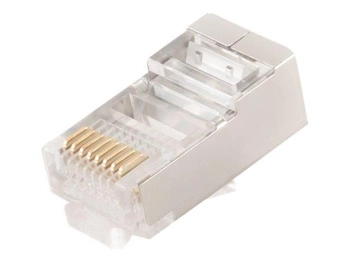 GEMBIRD PLUG6SP/10 Gembird wtyk sieciowy RJ45 (10 sztuk) FTP, kat. 6, 8P8C, 30U, do drutów i line