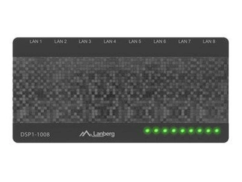 LANBERG DSP1-1008 Lanberg Switch DSP1-1008 8-Port 1GB/S Desktop