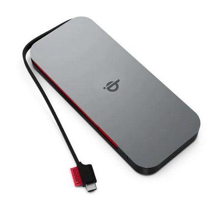 Lenovo Accessories Go USB-C Mobile Power Bank (10000mAh + Qi Wireless) bezprzewodowe ładowanie