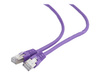 GEMBIRD patchcord RJ45 kat 6 FTP 0.25m fiolet