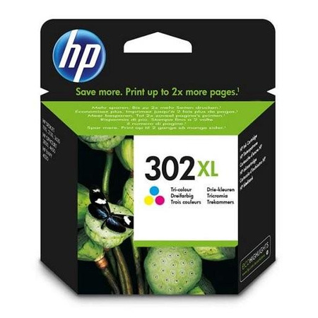 HP 302XL HIGH YIELD TRI-COLOR/EN/PL/HU/CZ/SL INK CARTRIDGE