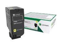 LEXMARK 73B20Y0 Toner Lexmark 73B20Y yellow zwrotny 15 000 str. CS827de / CX827de