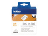 BROTHER DK11202 Etykieta dostawcza Brother 62mm x 100mm 300 szt.