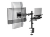 LOGILINK BP0175 Dual monitor mount 17-32inch monitors and 10-15.6inch notebooks/tablets
