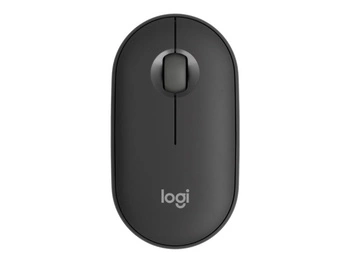 LOGITECH Pebble Mouse 2 M350s Mouse optical 3 buttons wireless Bluetooth 5.2 LE tonal graphite