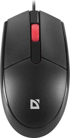 Mysz przewodowa Defender DELTA MM-523 1000dpi bezklikowa silent