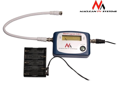 Miernik sygnału DVB-T MCTV-627 Do ustawiania anten DVB-T