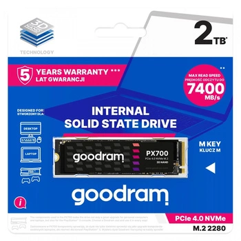 GOODRAM SSD PX700 M.2 PCIe 4x4 2TB RETAIL