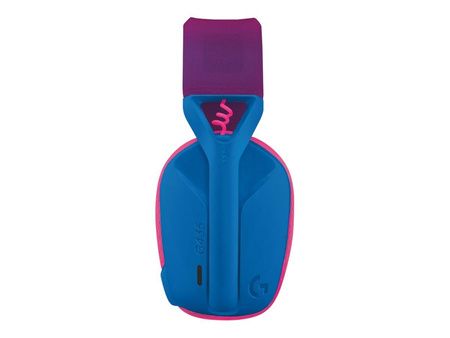 LOGITECH Lightspeed G435 Headset full size Bluetooth / 2.4 GHz radio frequency wireless blue Discord Certified