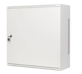 Szafa instalacyjna rack wisząca 19 cali 6U+3U 540x200 niskoprofilowa (złożona) szara