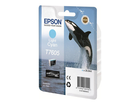 EPSON C13T76054010 Tusz Epson Singlepack light cyan SureColor SC-P600