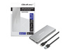 QOLTEC 51833 Obudowa / Kieszeń na dysk M.2 SSD / SATA / NGFF / USB 3.0 / Super speed 5Gb/s / 2TB / Srebrny